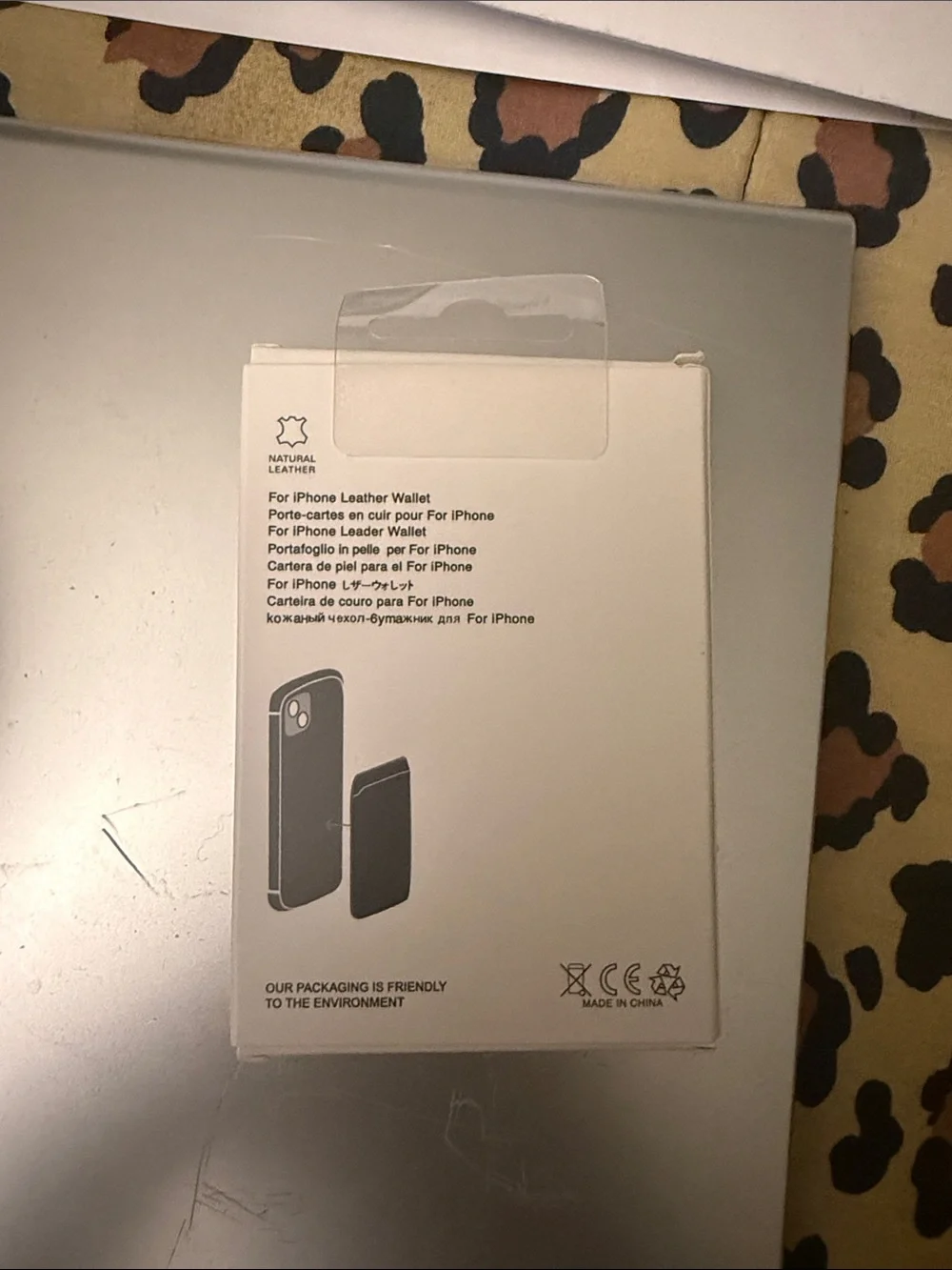 Apple Leather Wallet MagSafe - Orange